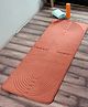Saral Home Uni Micro Yoga Mat,Rust.
