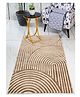 Saral Home  Uval Modern Soft Pile Carpet, Beige.
