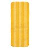 Saral Home Digo Microfiber High Plush Pile Vibrant Stripes Runner, Yellow.