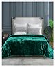 Saral Home light weight Cloudy Mink Silky-Soft Quilt/Blanket all Seasons, Teal. 60x90 Inch