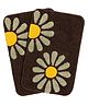 Saral Home CAWO Soft Antiskid Bathmat 2PC,Brown