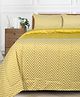 Saral Home CHEVRON Damask All Season Medium Weight Reversible Single Quilt/ Comforter 60x90 Inches  & Matching  1Pillow Covers  17x27