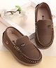 Cute Walk by Babyhug Slip on Formal Loafer Shoes - Brown