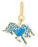 Nipura 925 Sterling Silver Blue Unicorn Charm Pendant