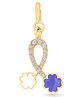 Nipura 925 Sterling Silver Blooming Clovers Charm Pendant