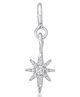 Nipura 925 Sterling Silver Glowing Star Charm Pendant
