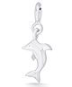 Nipura 925 Sterling Silver Jumping Dolphin Charm Pendant