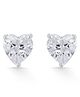 Nipura 925 Sterling Sliver Zircon Heart Classic Earrings