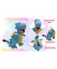Natkhat  Dino With Wings-Blue Dino - Length 40 cm