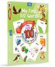 Majestic Book Club My First Words Flashcards for Kids Age 3+ I 100 Illustrated Flashcards for Early Learning I Fun Educational Toy & Birthday Gift for Boys and Girls
