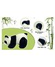 Natkhat  Panda Long Arm-35cm teddy