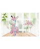 Natkhat  Funny Giffraf Pink animal - Height 40 cm