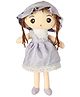 Natkhat Cute Doll Frock-Purple35cm