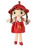 Natkhat Cute Doll with Polka DOt Spdex Dress-35cm