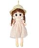 Natkhat Cute Doll Flower Dress-Cream40cm