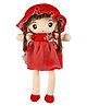Natkhat Cute Doll Spndx Dress -Red Height 40 cm