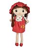 Natkhat Cute Doll Spndx Dot -Red60cm