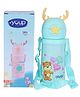YOUP Stainless Steel Sea Green Color kids Sipper Bottle With Strap STYLE -500 ml