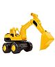 Enorme Push and Go Excavator Construction Engineering Automobile Vehicle Toy - Yellow