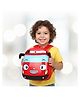 Bembika School Bag The Perfect Children Backpack and School Bags For Kids Compact Stylish Backpack For Kids Exceptional-Quality Kids Kindergarten Backpack and Travel Backpack- (Car|Red) Height 10 Inches