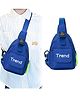 Bembika Kids Shoulder Bag - Compact and Stylish Children Sling Bag, Coin Purse Waist Backpack With Crossbody Shoulder Bag Design, Sling Bag Daypack Travling & Hiking Chest Bag-(BlueTrend)
