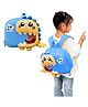 Bembika School Bag The Perfect Children Backpack and School Bags For Kids Compact Stylish Backpack For Kids Exceptional-Quality Kids Kindergarten Backpack and Travel Backpack- (Small Dinosaur|Light Blue) Height 10 Inches