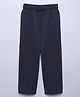 Taffykids Twill Pintex Detailed Pant - Navy Blue