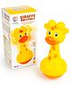 Ratnas Wobbling Giraffe Roly Poly Toy - Yellow