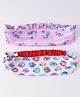 Babyhug Disney Free Size Headbands With Minnie Mouse & Daisy Duck Pack of 2 - Multicolour