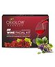 OxyGlow Herbals Wine Facial Kit|Wrikle Free Effect|Renovates Skin Cells|Lemon|Grapeseed Oil| 53 g