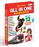 My First All in One Picture Library Box Of 12 (Pre-School Books) | Gift Set For Kids in Red