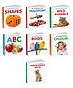 My Cute Board Book ABC, Transport, Colours, Birds, Wild Animals, Farm Animals & Pets and Shapes : Baby Board Books, Picture Books for Toddlers, Pocket-sized kids educational books | Pack of 7 Books