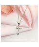 Inari Shines 925 Sterling Silver Divine Cross Pendant Chain| Necklace
