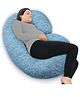 Coozly C Shaped Pregnancy Pillow Maternity Pillow 100% Cotton Removable Covers Premium03 Super