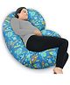 Coozly C Shaped Pregnancy Pillow | Maternity Pillow|100% Cotton Removable Covers  - Aztec Multicolor