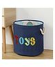 House of Quirk Round Laundry Basket, Cute Cartoon Kids Nursery Hamper,Boys Toy Storage Organizer,Childern Cloth Storage Basket,Baby Laundry Hamper,Nursery Bin Box Room Decoration (Toys)