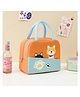 House of Quirk Insulated Reusable Lunch Bag Tote Bag for Three-Layer Thick Fabric Women Lunch Bag for School Picnic Office Outdoor Gym.
