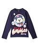 Wear Your Mind Mickey Mouse Featuring Full Sleeves Character Printed Tee - Navy Blue