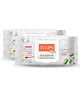 Tulips Premium Waterproof Makeup Remover Micellar Water Wipes I 30 wipes each pack, (pack of 2) with Aloe vera Honey & Vanilla I Dermatologically tested I pH balanced I No added alcohol & paraben free