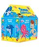 Fiddlerz Ocean Theme Tent House for Kids Foldable Easy to Assemble Playhouse Durable Indoor and Outdoor Play Tent for Boys and Girls