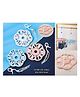 SANJARY Baby Cloths Hanger with 18 clips for dry the wet color design may vary