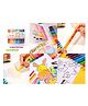 SANJARY 12 Colors Non Toxic Crayons Washable Rotating Crayons Pastel, Safe For Kids Face Paint Crayons For Party Makeup multicolors