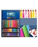 SANJARY Colored Pencils Set with Sharpener and Boxes, Soft Wood Pencils for School Kids Teachers, Drawing for Coloring, Sketching and Painting multicolors