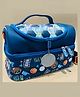 SCHOOLISH Kids Double Decker Cooler Insulated Lunch Bag Large Tote for Boys, Girls, Men, Women, with Adjustable Strap, Soccer (Football Theme Lunch Bag) CAPACITY (9L) - PACK OF 1- MULTICOLOR