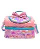 SCHOOLISH Bo Theme Kids Lunch Bag,Insulated Lunch Box for Girls Boys,Lunch Bag Toddler Teen,School Daycare Cute Travel bags CAPACITY (9L)- PACK OF 1- PINK
