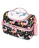 SCHOOLISH Unicorn Theme  Double Decker Cooler Insulated Lunch Bag for Boys&Girls&Men&Women with Adjustable Strap Lunch Bag for School CAPACITY (9L) - PACK OF 1- MULTICOLOR