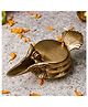 The Advitya Handcrafted Brass Chirag Diya Pooja Deepak for Puja Mandir & Worship