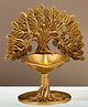 The Advitya Handcrafted Brass Kalpvriksha Diya Pooja Deepak for Puja Mandir & Worship