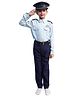 Itsmycostume Pocket Detailed Airforce Costume Set - Navy Blue