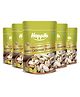 Happilo Freshly Roasted and Salted California Pistachios - 200g (Pack of 5)
